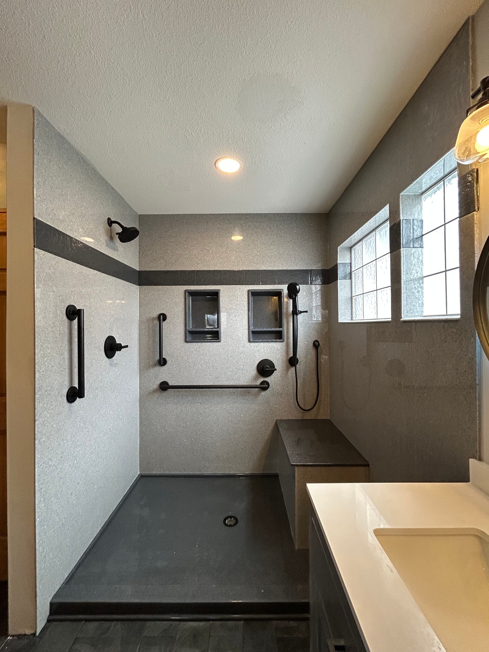 Modern Bathroom Makeover in Huntertown image