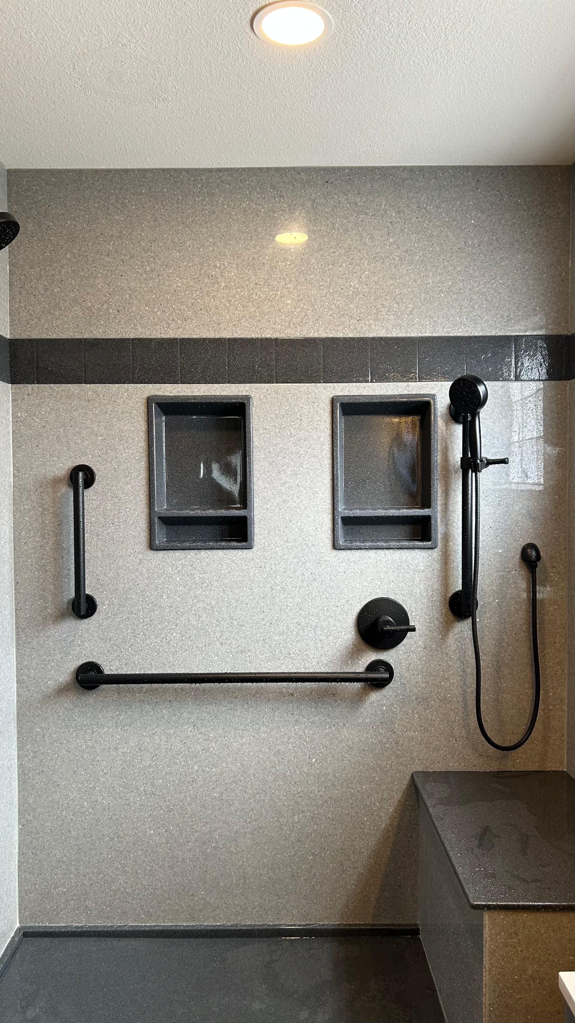 Gallery photos for Modern Bathroom Makeover in Huntertown: Image #1